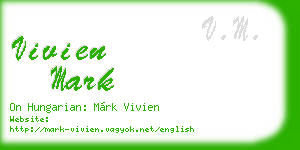 vivien mark business card